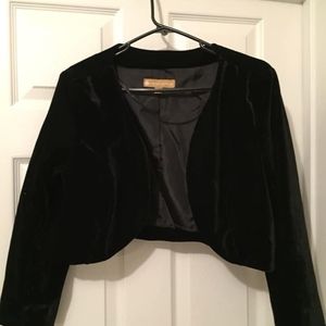 Velvet Shrug or jacket